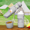 Bouteille d'eau Portable 2-en-1 pour Chien et Chat – 500 ml + Compartiment Croquettes 200 g