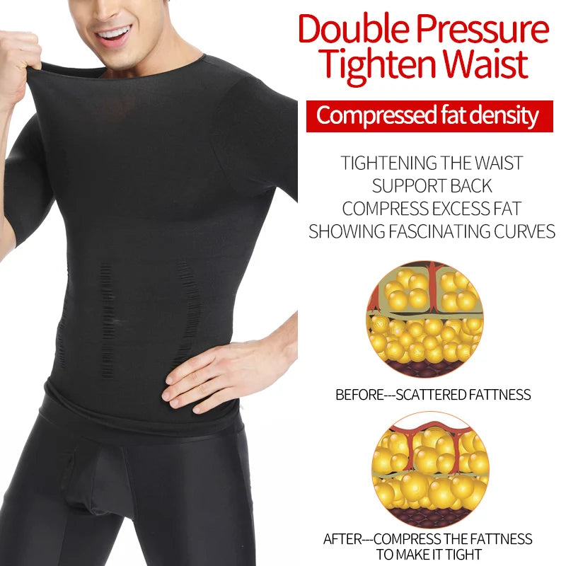Gaine Amincissante Homme — Corset Ventre Plat & Correction Posture