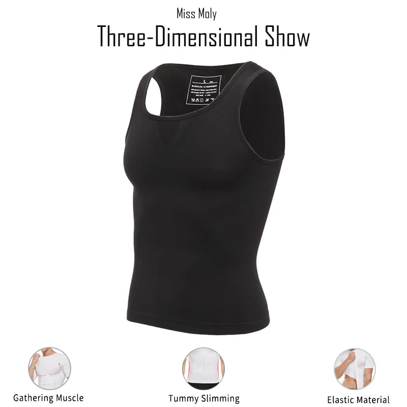 Gaine Amincissante Homme — Corset Ventre Plat & Correction Posture