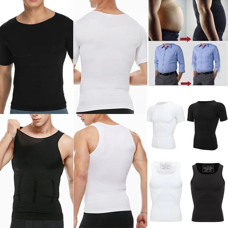 Gaine Amincissante Homme — Corset Ventre Plat & Correction Posture