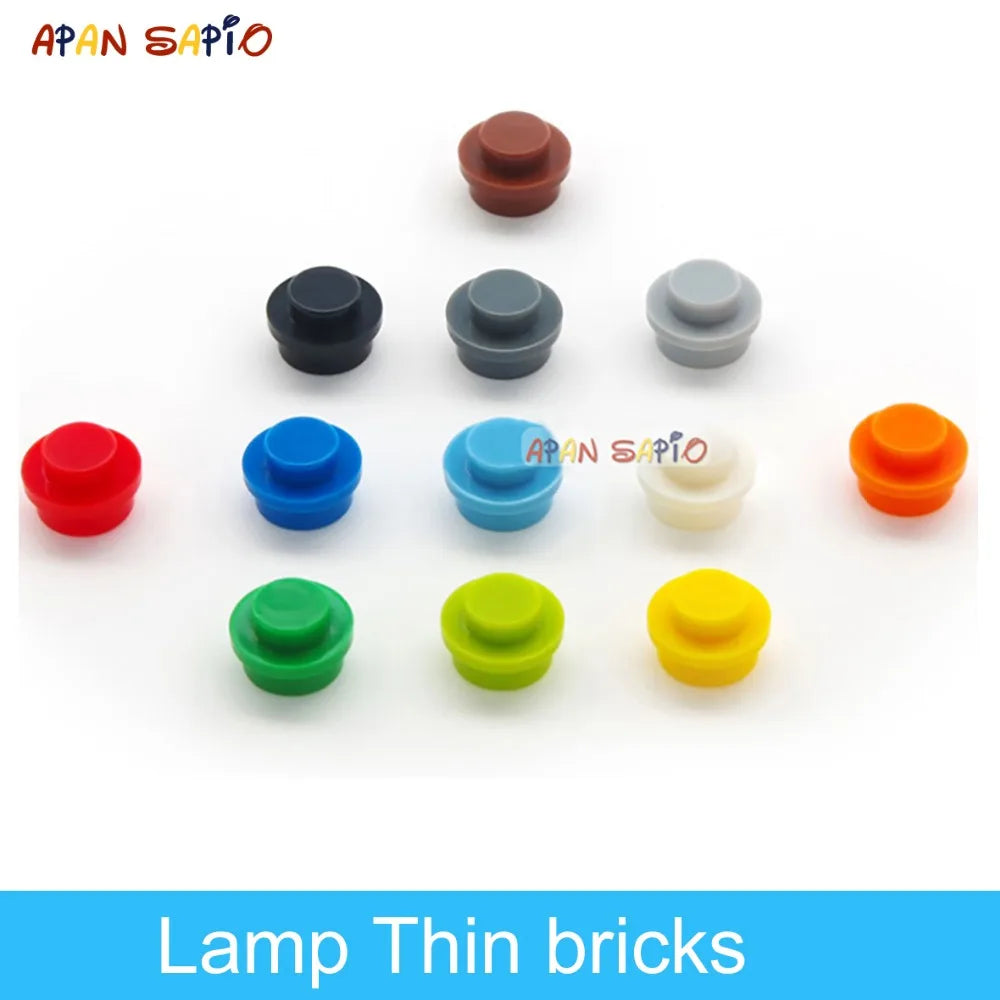 Blocs de Construction 600 Pièces — Lampe LED 12 Couleurs Jouet Créatif