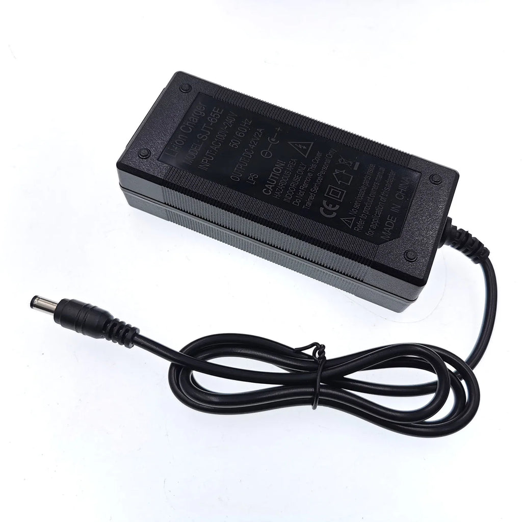 Chargeur Batterie Lithium 36V — Sortie 42V 2A | Li-ion & Li-poly