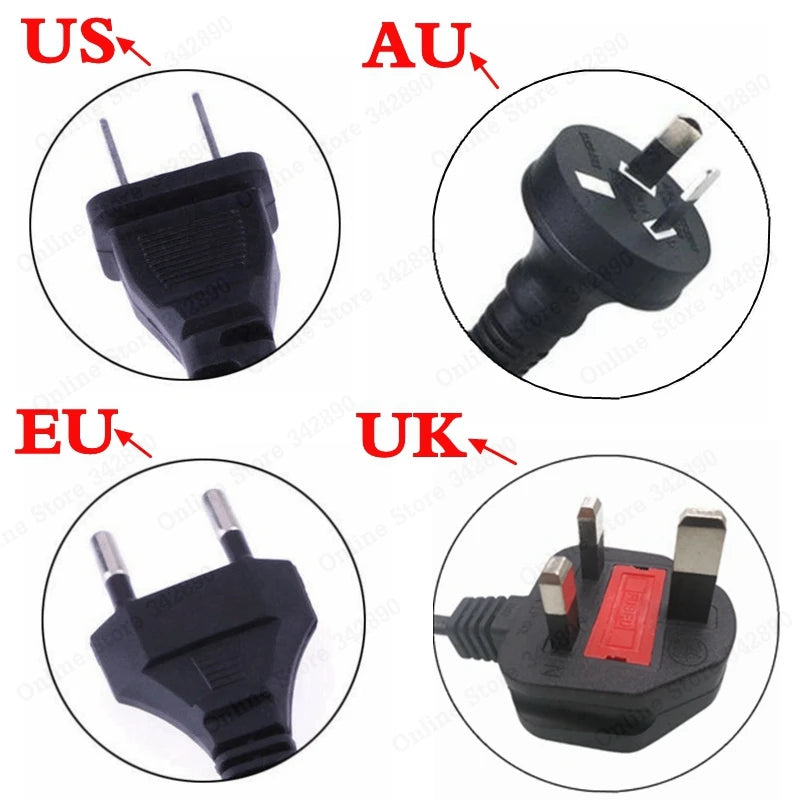 Chargeur Batterie Lithium 36V — Sortie 42V 2A | Li-ion & Li-poly