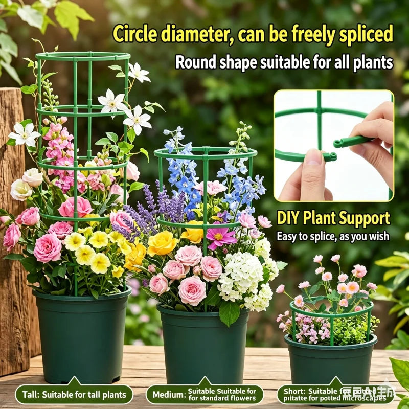 Tuteurs & Supports pour Plantes en Pot — Lot 2 à 6 Sets | Jardinage Facile