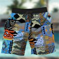 Short Graffiti 3D Print – Style Harajuku Y2K