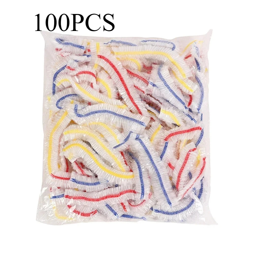 Couvercles Alimentaires Élastiques Colorés — Lot de 100 | Fraîcheur Garantie