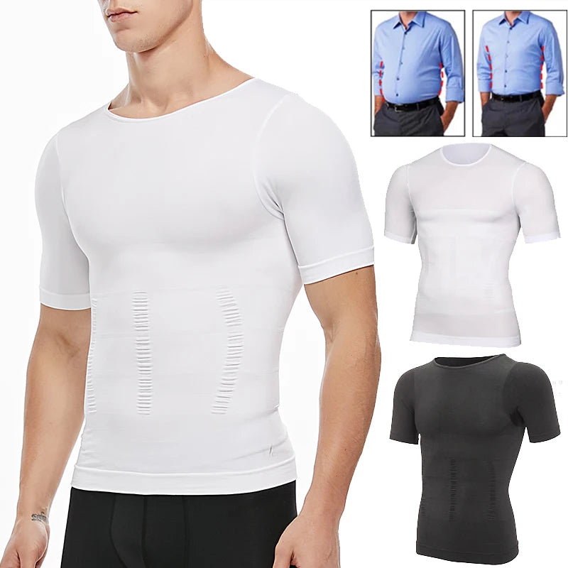 Gaine Amincissante Homme — Corset Ventre Plat & Correction Posture
