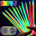Bâtons Fluorescents Lumineux Multicolores | Lot 50 ou 100 pcs – Fêtes & Événements