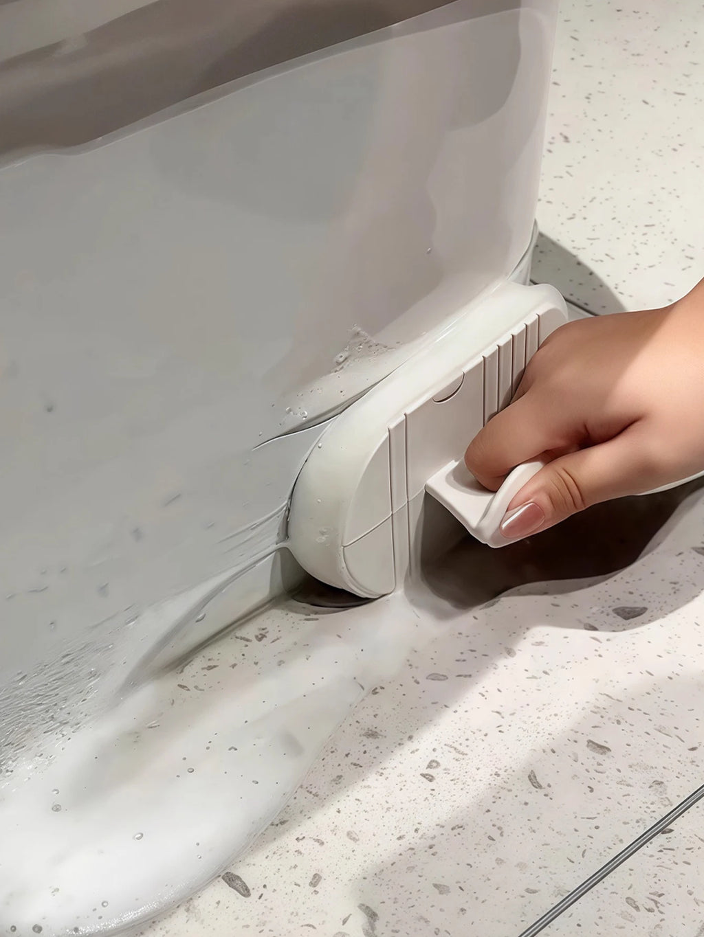 Brosse Flexible Multi-Usages — Cuisine, Salle de Bain & Zones Difficiles d'Accès