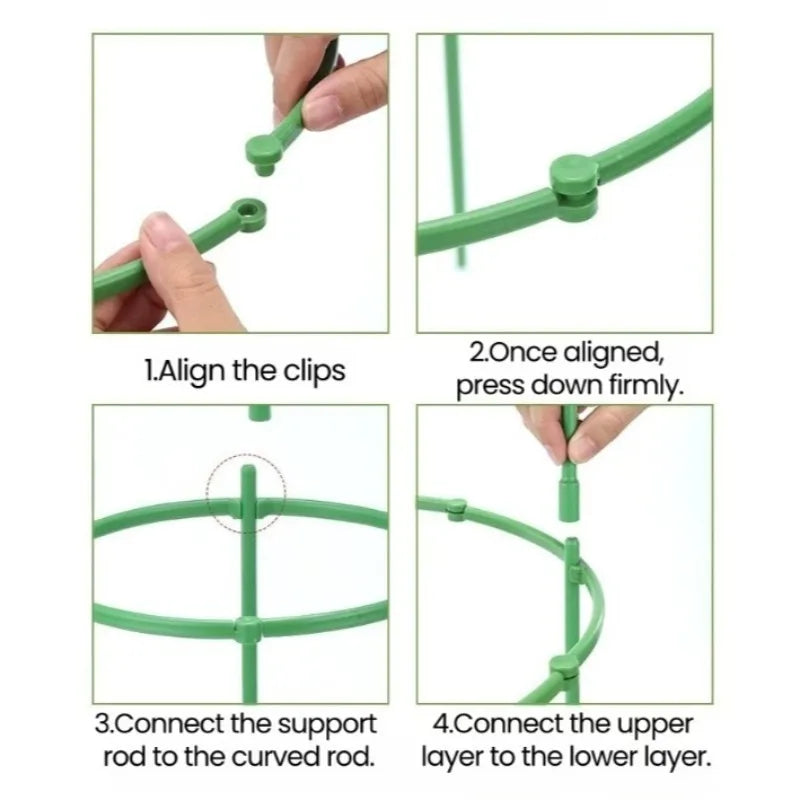 Tuteurs & Supports pour Plantes en Pot — Lot 2 à 6 Sets | Jardinage Facile